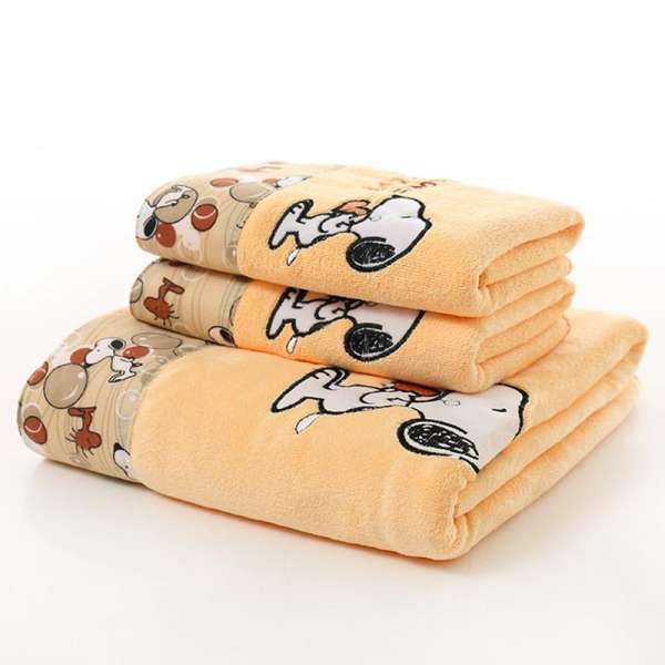 100% Cotton Khăn Mặt Hút Nước Người Lớn Khăn Tắm