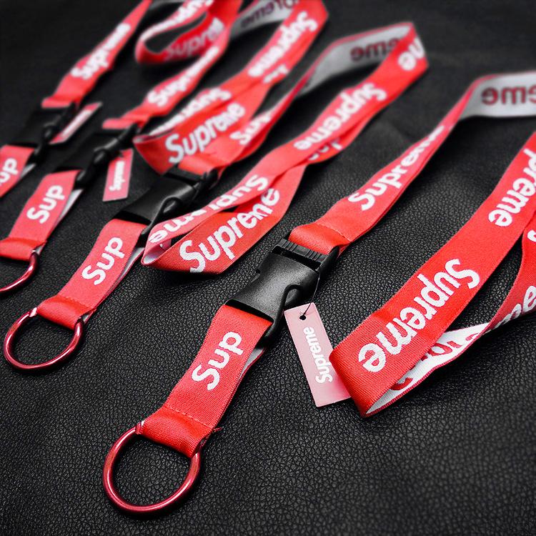 [HCM]LANYARD KEYCHAIN - Dây đeo đa năng V.10 (màu đỏ)