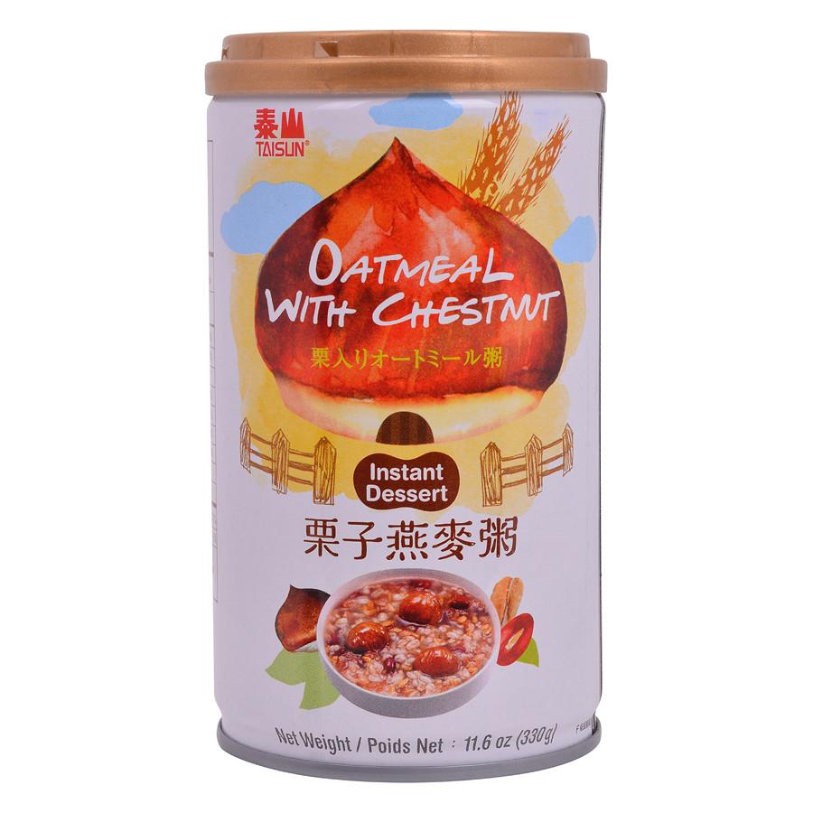 Chè Yến Mạch Hạt Dẻ TaiSun Oatmeal With Chestnut (330g / Hộp)