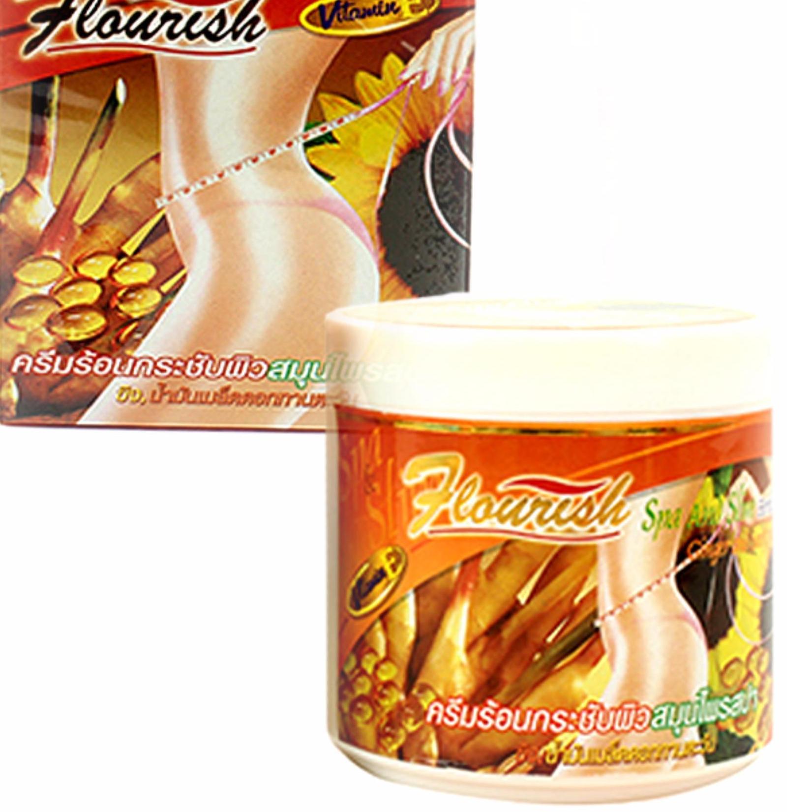 [Flash Sale] Kem tan mỡ bụng gừng Flourish Thái Lan - 500ml