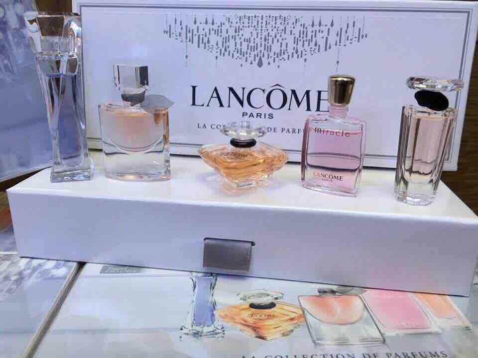 [HCM]Gift set nước hoa nữ Lancome - 5 chai