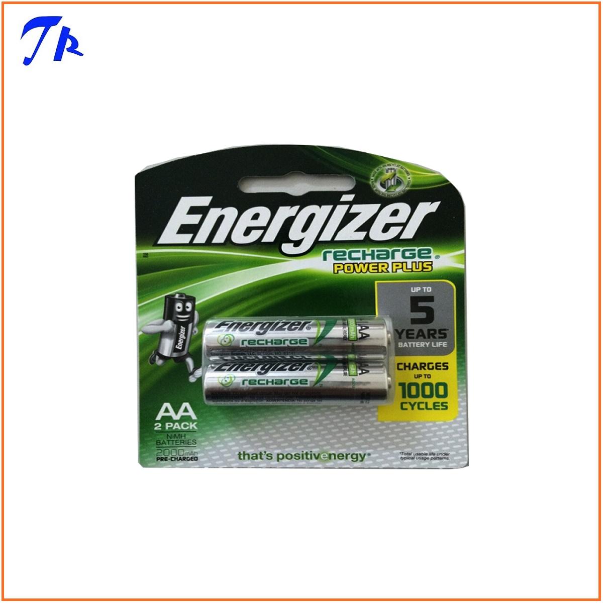 [HCM]Pin Sạc AA Energizer 2000mah ( vỉ 2 viên )