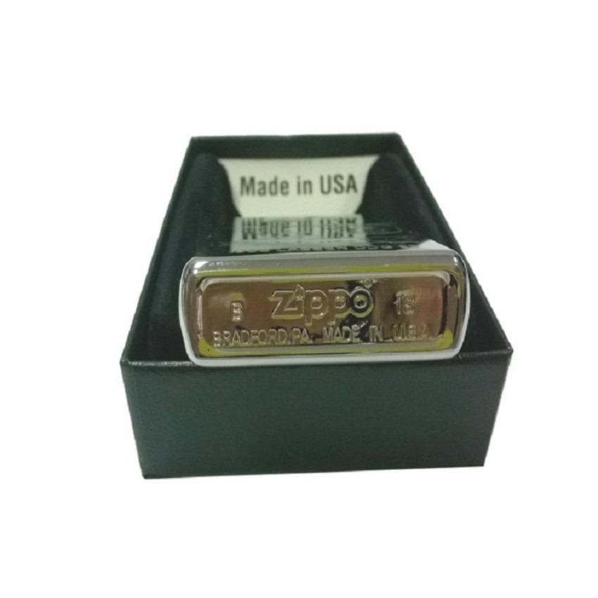 [HCM]Bật Lửa Zippo Bạc Khắc Hình Tinh tế