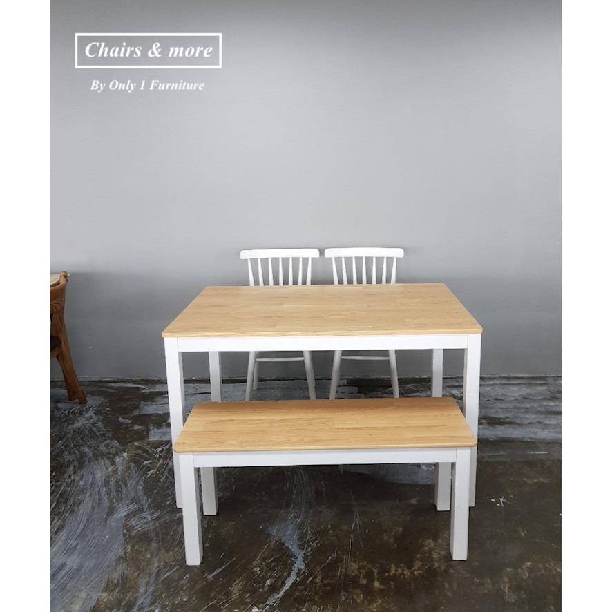 Bộ bàn ăn Oak White (Chairs and more)