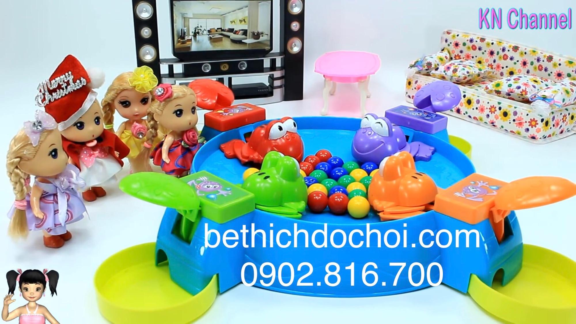 ĐỒ CHƠI 4 CON ẾCH ĂN KẸO 707-35