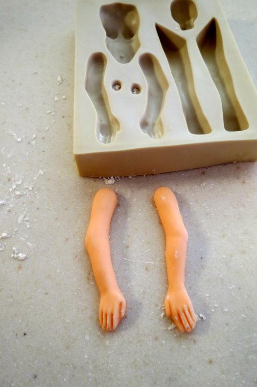 Khuôn tạo hình búp bê Sculpey