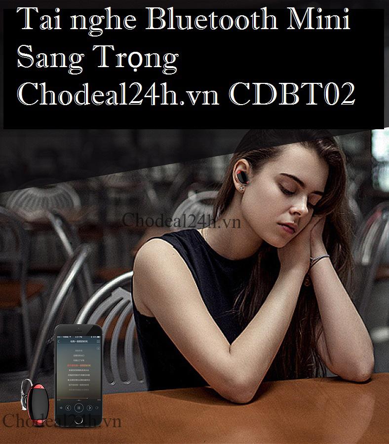 Tai nghe Bluetooth Mini giọt nước CDTB02