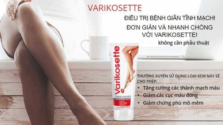 Kem Varikosette 75ml- CHÍNH HÃNG
