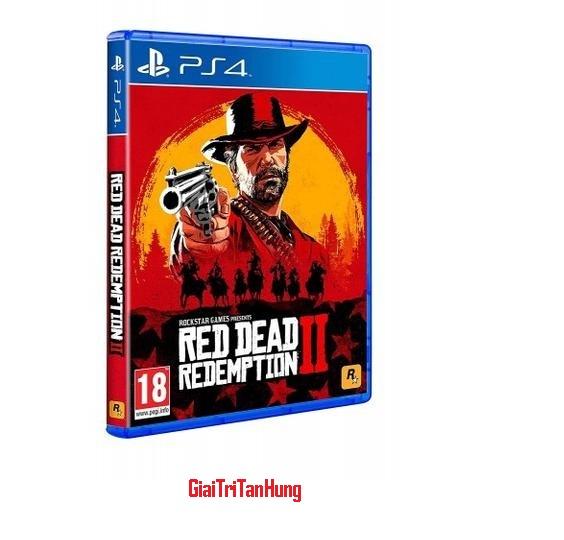 Đĩa game ps4 : red dead redemption 2