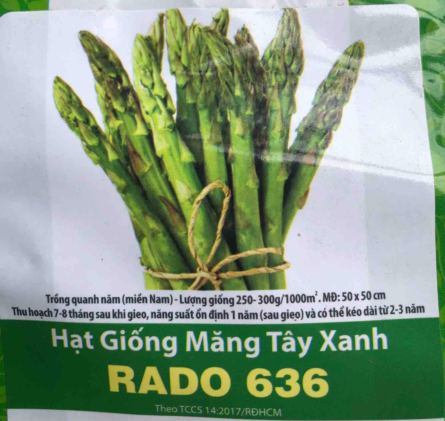 Hạt giống măng tây 