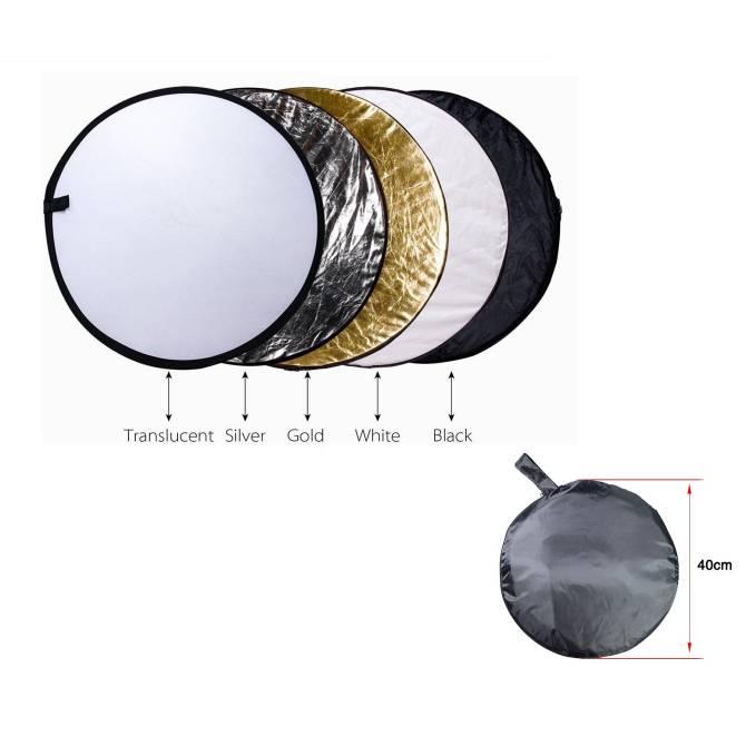 Tấm hắt sáng 5in1 đường kính 110 cm (Đen).
