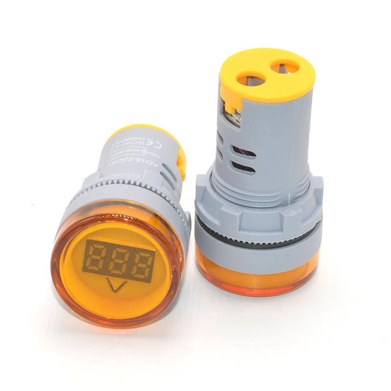 Đèn báo pha hiển thị điện áp Volt phi 22