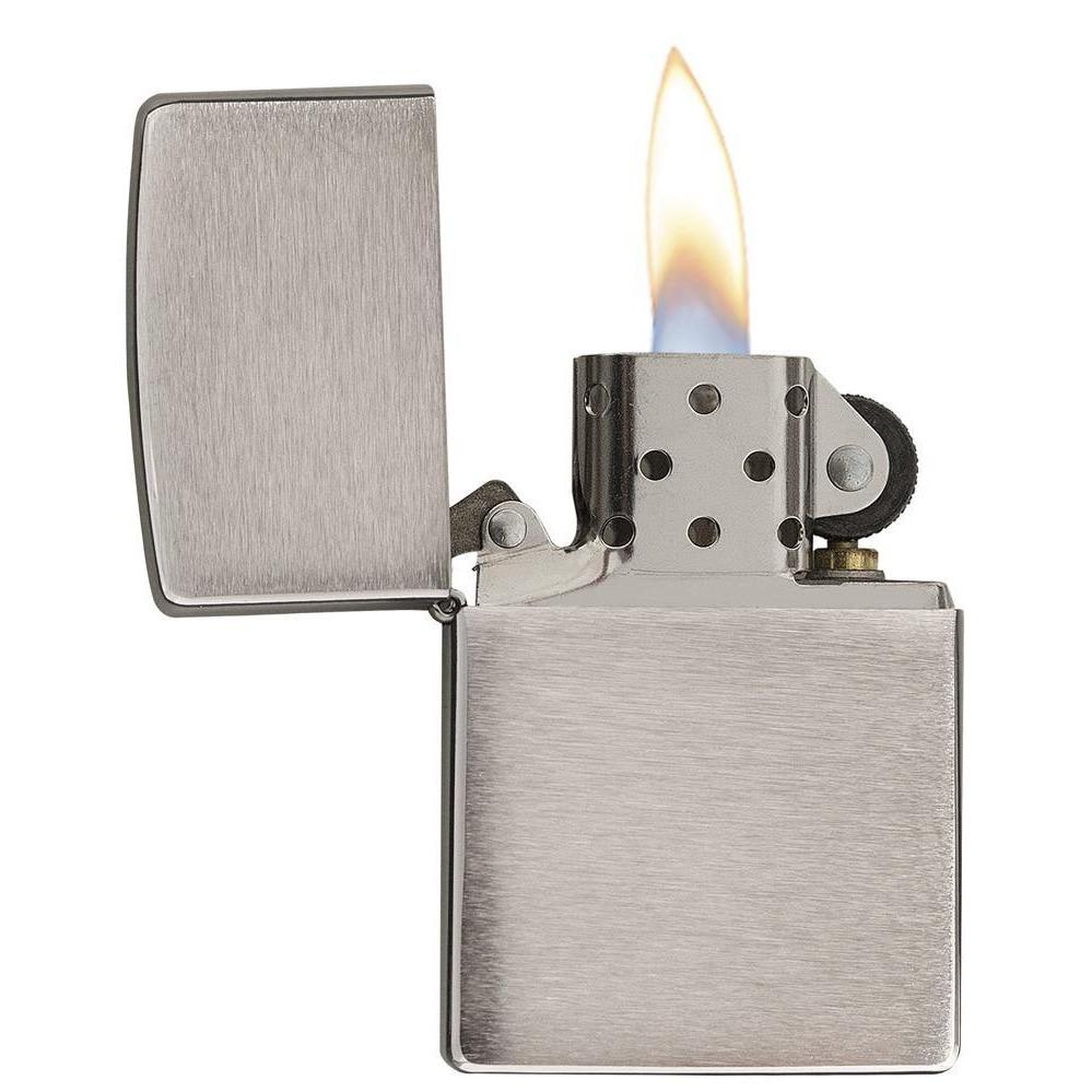 BẬT LỬA ZIPPO ARMOR™ BRUSH CHROME