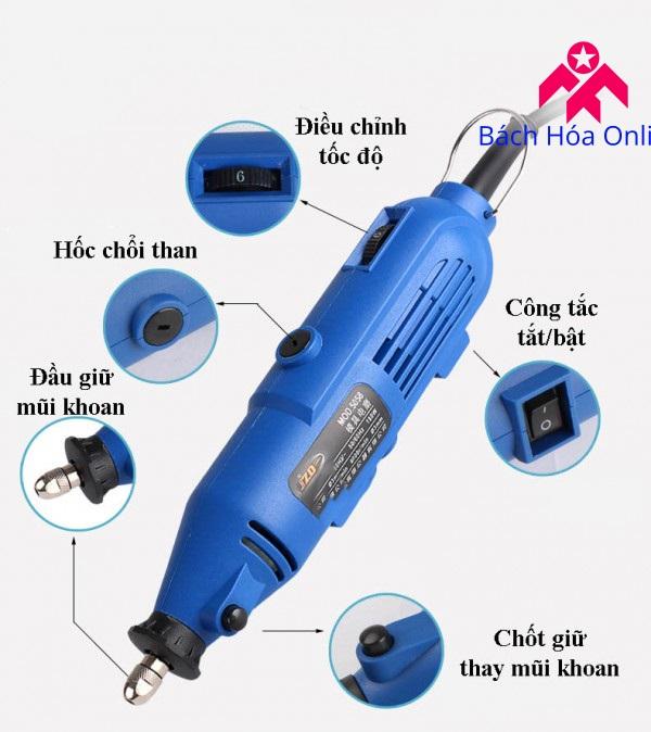 Bộ máy khoan-mài-khắc hộp đen đa năng