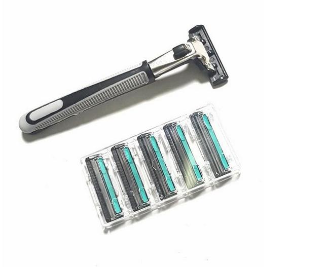 Dao Cạo Râu Lưỡi Kép - 5 Lưỡi Thay Thế