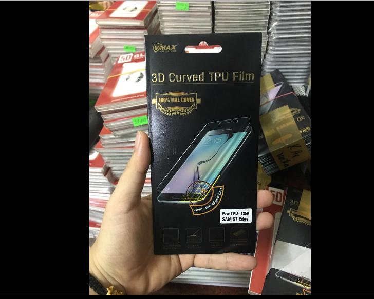 Miếng dán dẻo full màn Vmax cho Samsung S7 Edge
