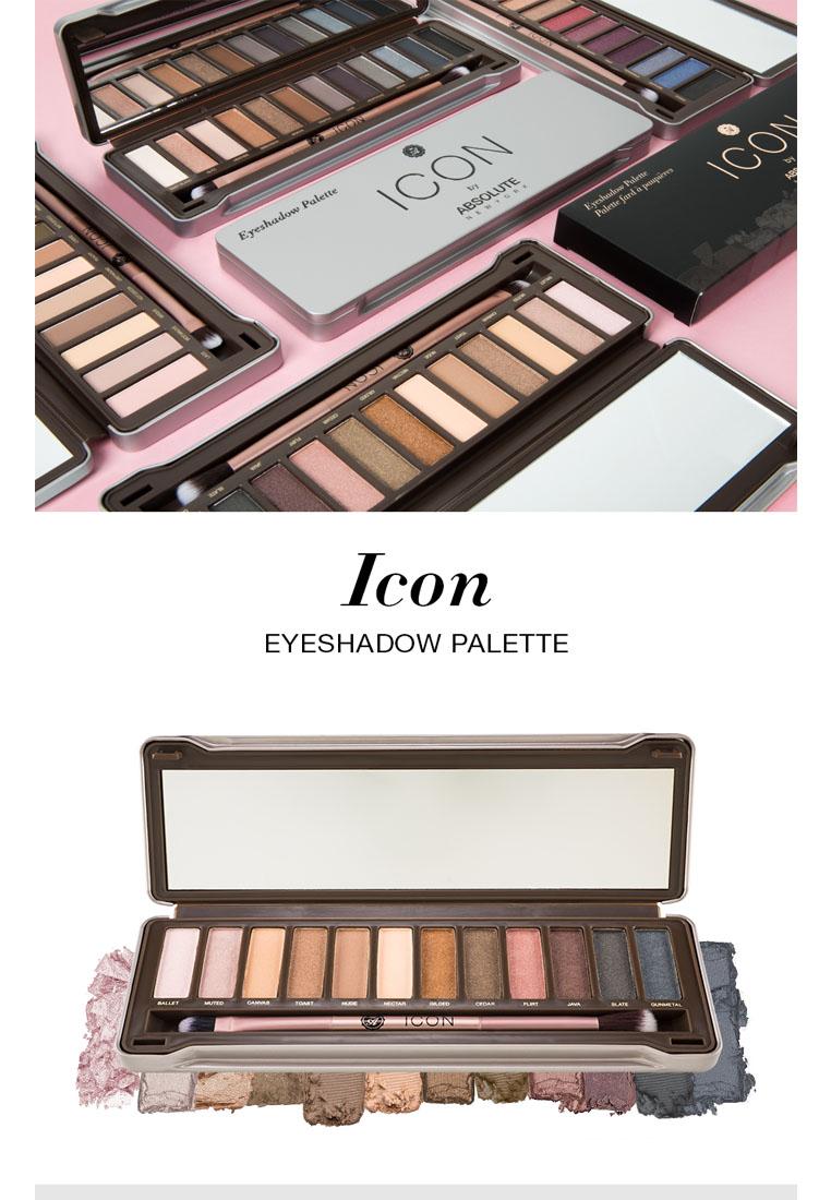 Bảng phấn mắt Absolute Newyork Icon Palette AIEP06 Wildfire
