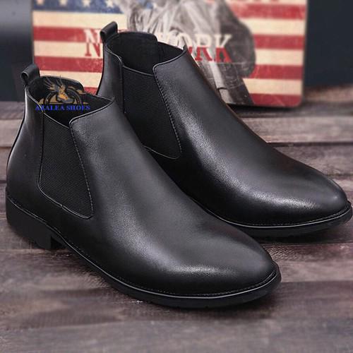 Giày chealseaboot nam da bò cao cấp CC-01