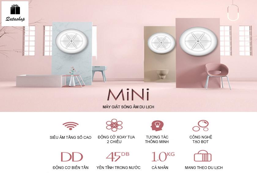 MÁY GIẶT SÓNG ÂM MINI UFO