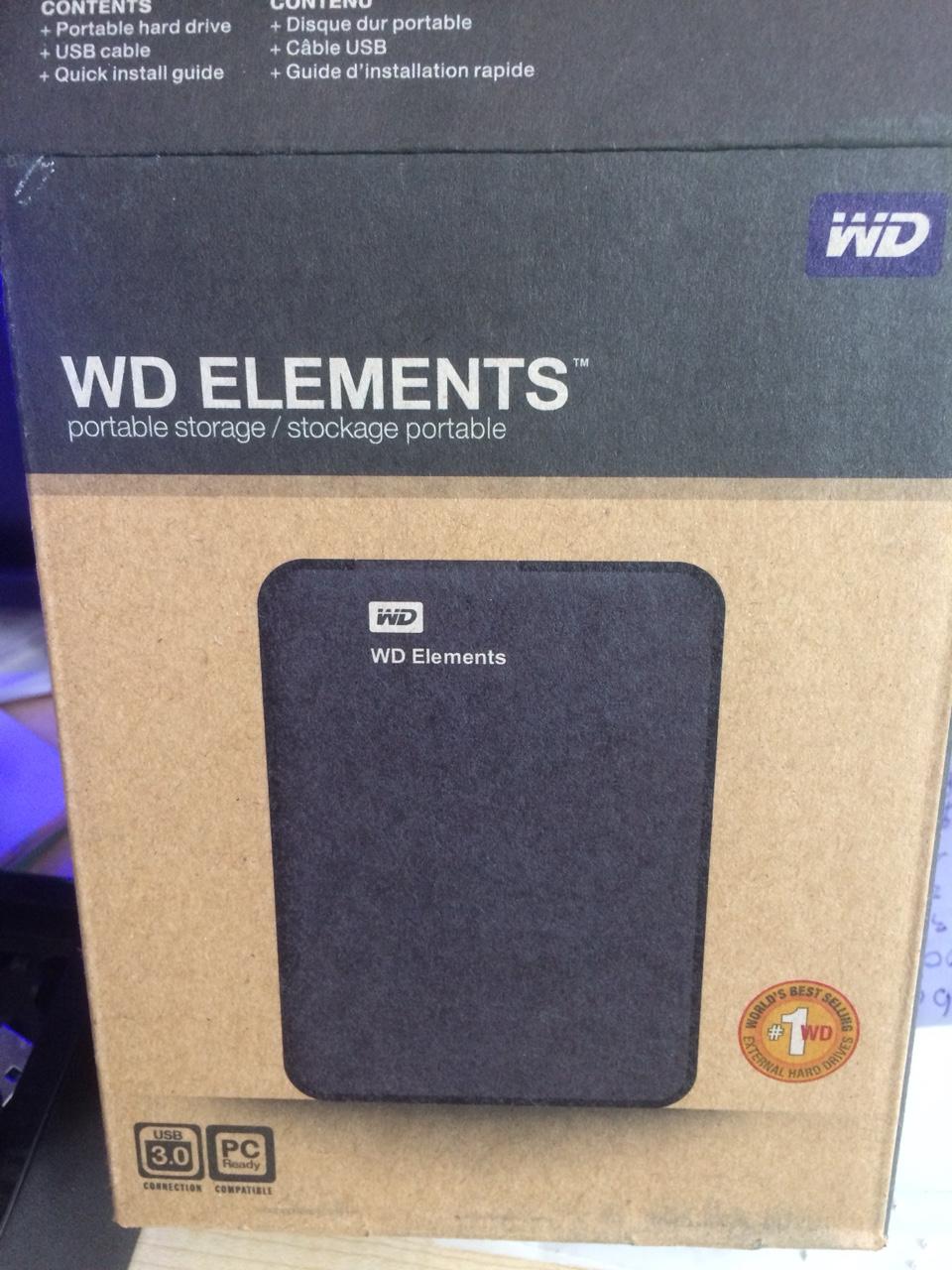 BOX HDD WD 2.5 -USB3.0