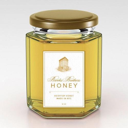 Hủ thủy tinh LỤC GIÁC 380ML Nắp Vàng , Nắp Đen