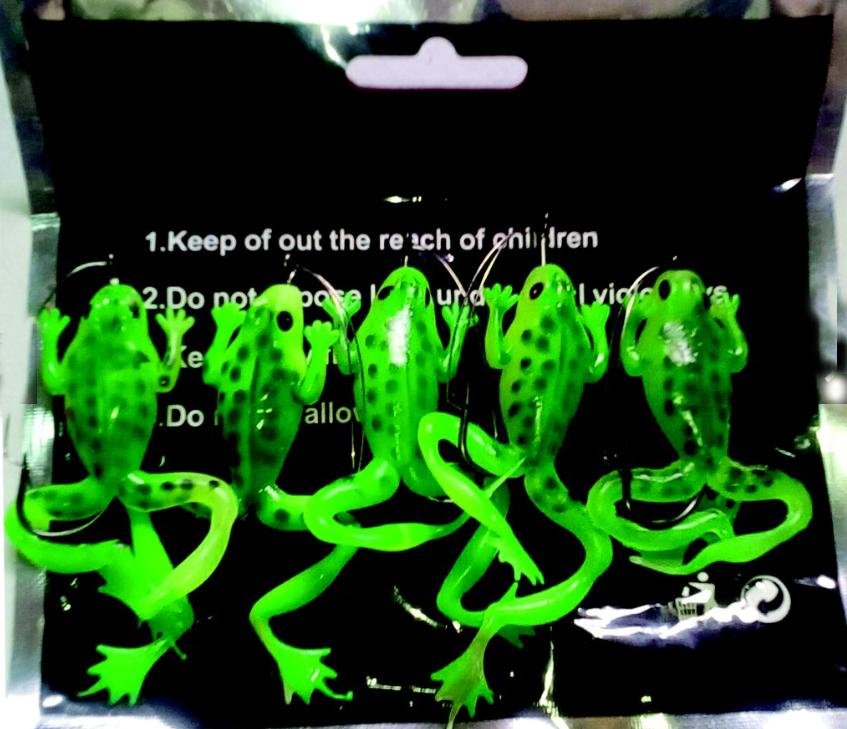 Combo 5 Mồi Nhái Giả Câu Cá Lóc Giá rẻ ( A Cường Fishing )