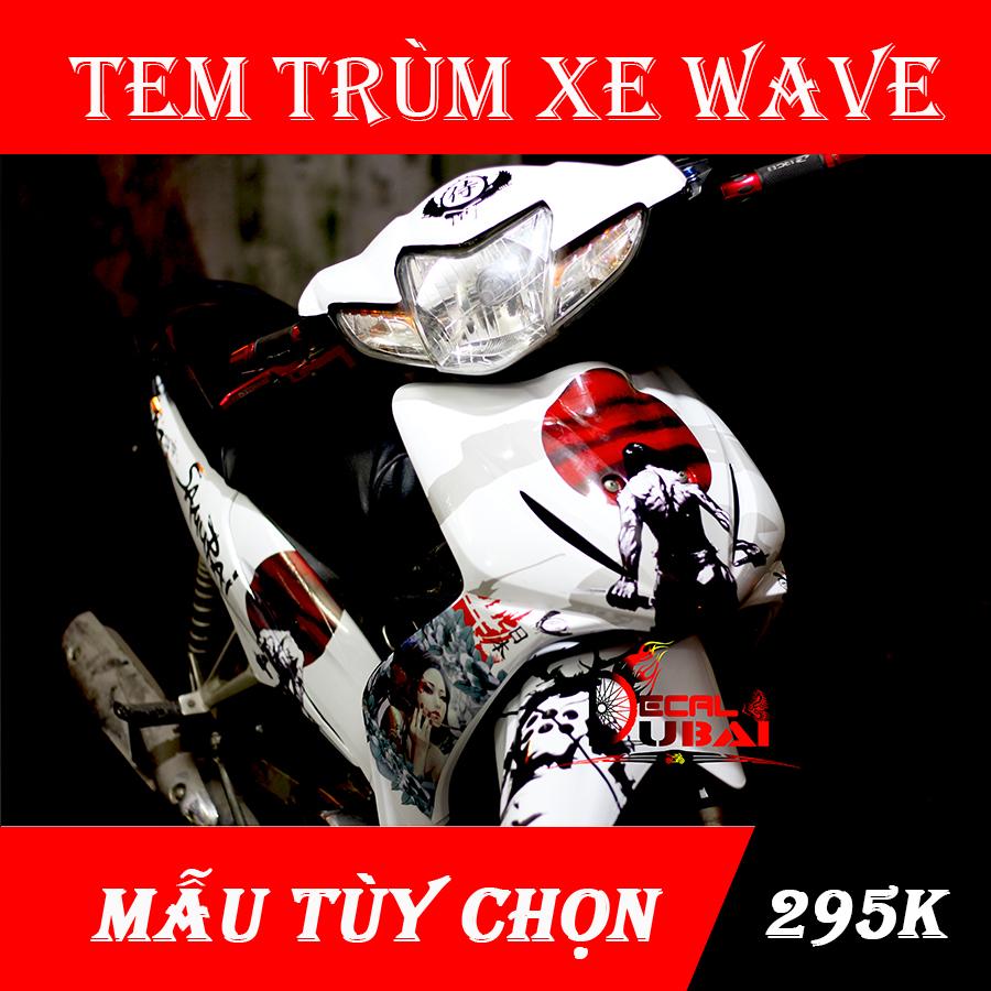 Tem trùm xe wave