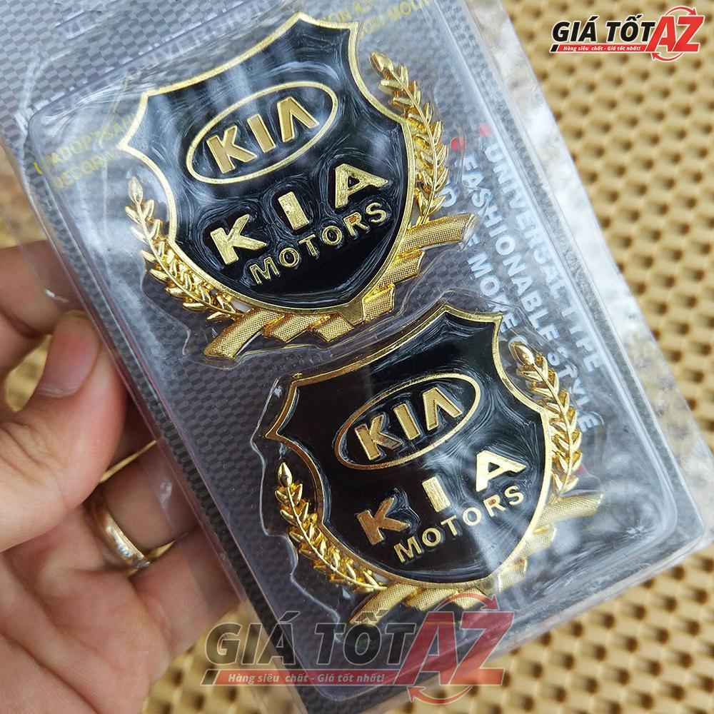 Bộ 02 Huy hiệu logo xe hơi KIA