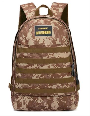 Balo 3 PUBG size lớn - tặng Logo - cáp sạc