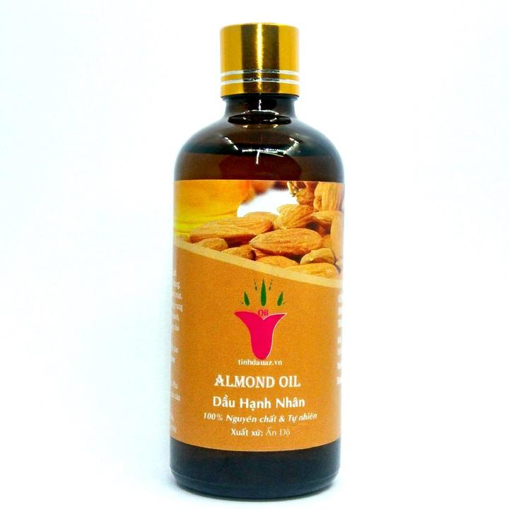 Dầu hạnh nhân ( almond oil )  100ml  ấn độ