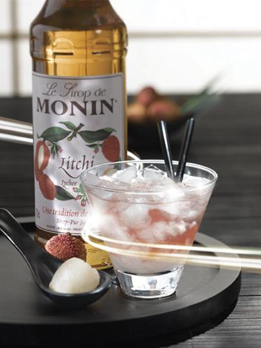 Syrup Monin Lychee (hương Vải) Chai 700ml