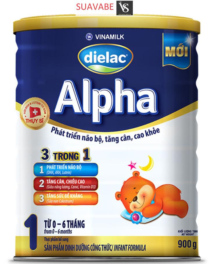Sữa bột Dielac Alpha Step 1 900g