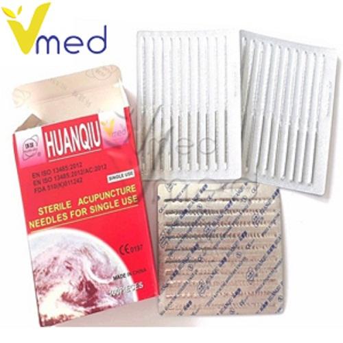 Kim Châm Cứu Hoàn Cầu 0,25*40mm  combo 10 hộp