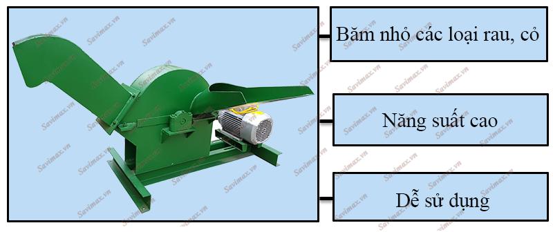 [Trả góp 0%]Máy băm cỏ công nghiệp đa năng BC50