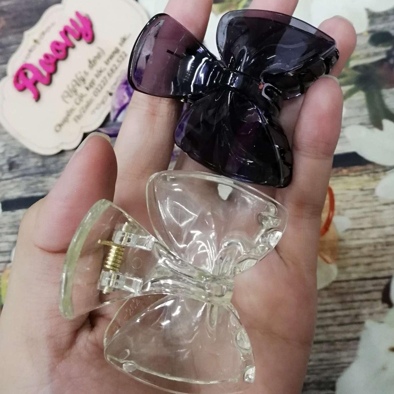 Kẹp tóc càng cua Thái Lan hình nơ 6