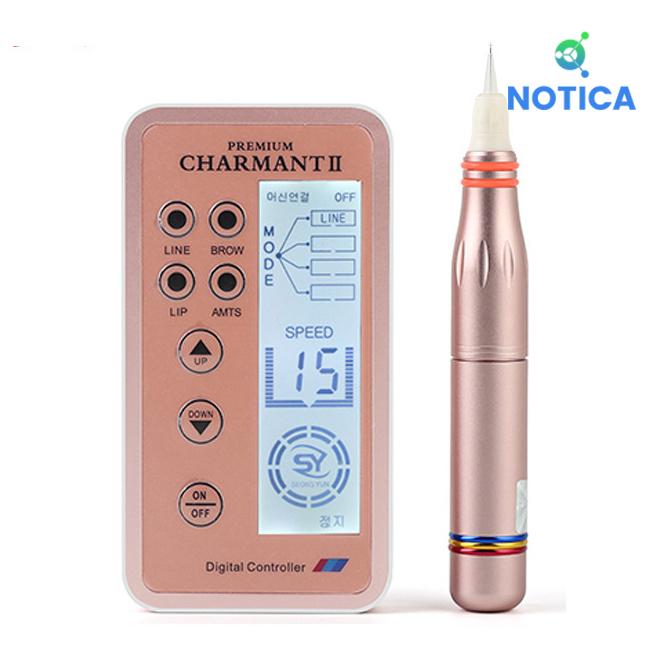 CÓ BẢO HÀNH-MÁY PHUN XĂM THẨM MỸ CHARMANT 2