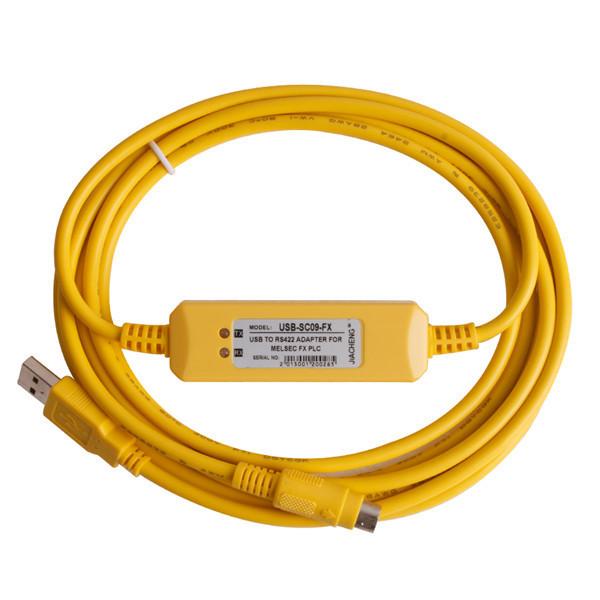 Cáp Lập Trình PLC Usb Sc09 Fx Cho Plc Mitsubishi Fx1s fx1n Fx3u,Fx3g...