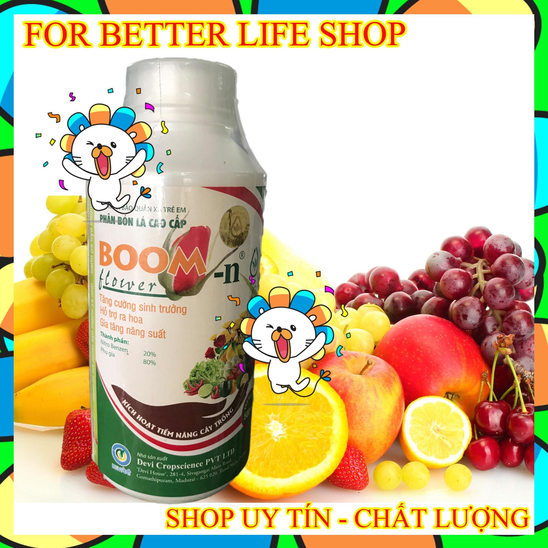 BOOM FLOWER PHÂN BÓN LÁ CAO CẤP 500ml