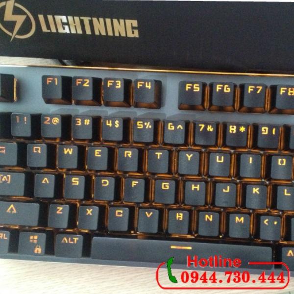 Bàn phím Lightning PR-8900S Switch quang