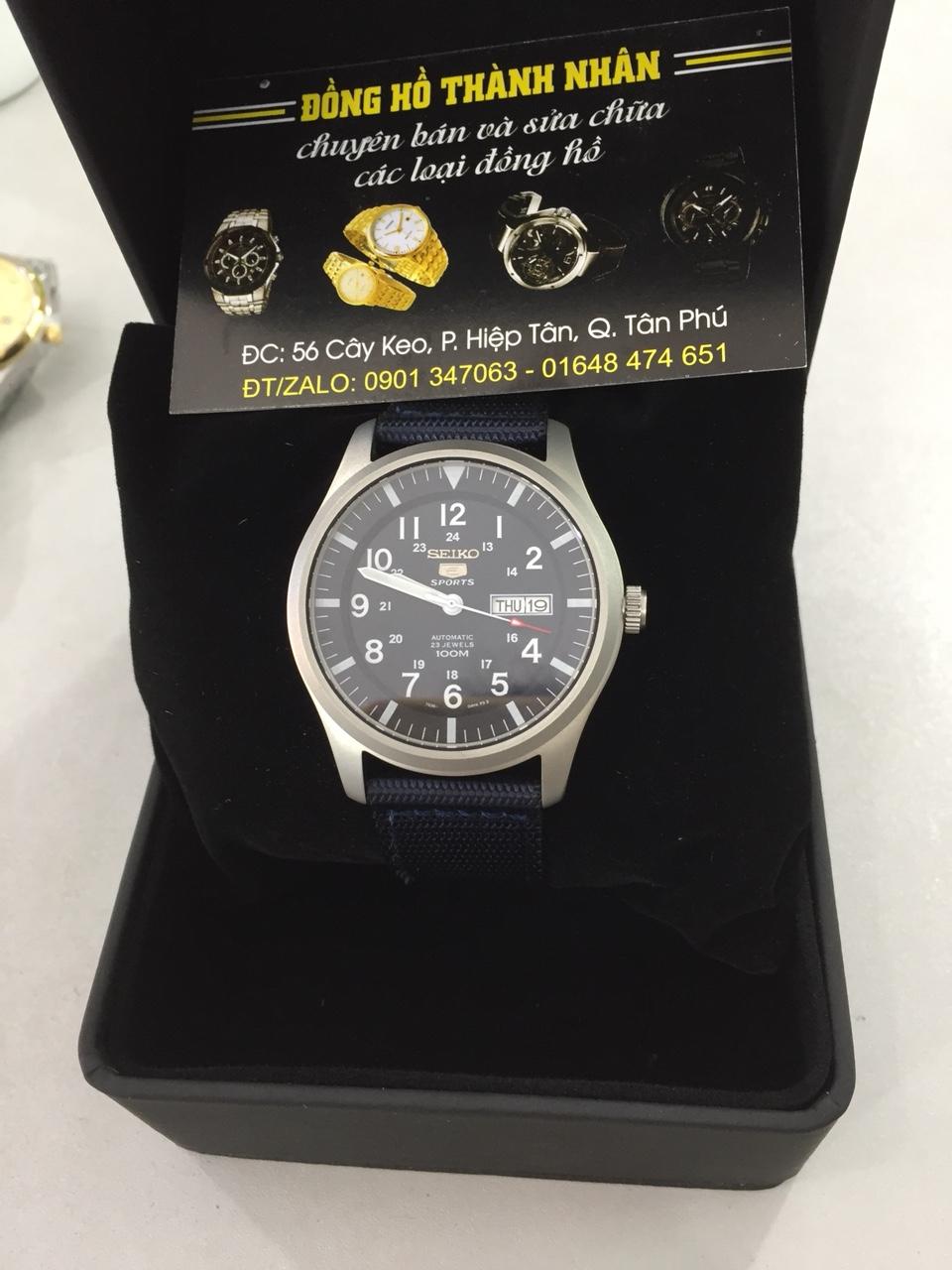 [HCM]Đồng Hồ seiko 5 quân đội