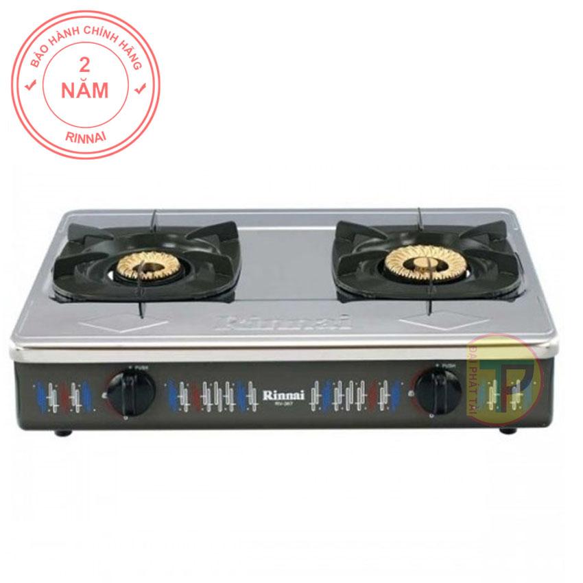 [NTT] Bếp ga đôi Rinnai RV-365S (inox)