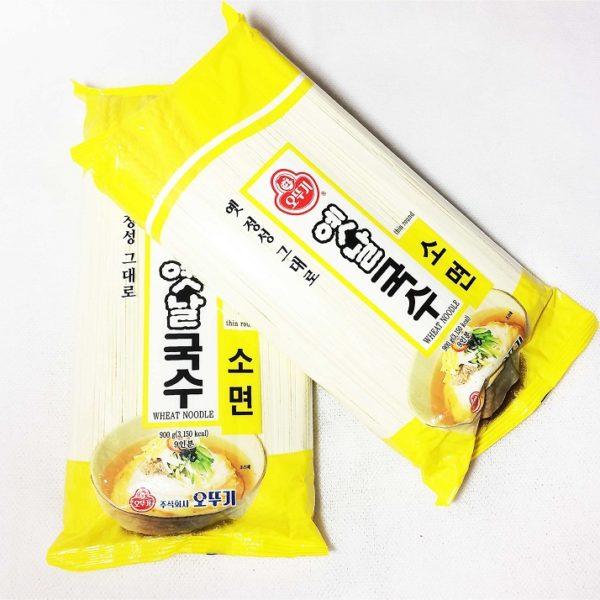 Mì Khô Sợi Nhỏ Hàn Quốc OTTOGI Gói 500g