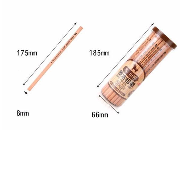 Hộp Bút Chì Gỗ Cao Cấp 50 cây