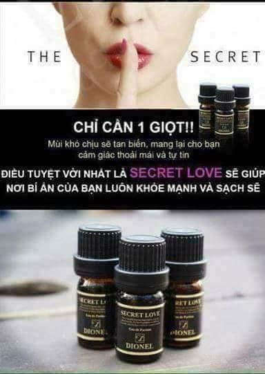 Nước hoa vùng kín Dionel Secret Love 5ml