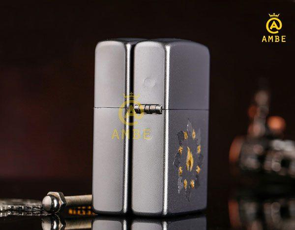 Bật lửa Zippo Mỹ vòng tròn lửa 21192