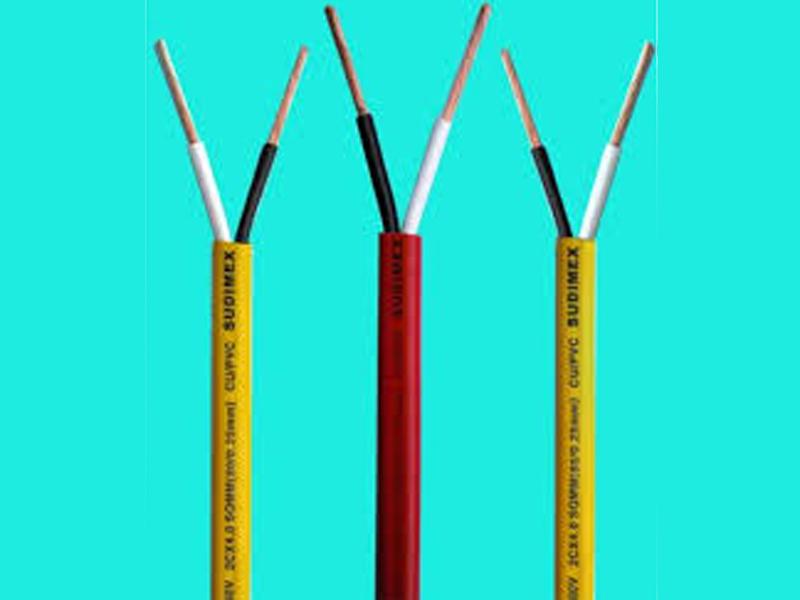 Bộ 5 Dây điện đôi 1.5mm vỏ bọc (m)