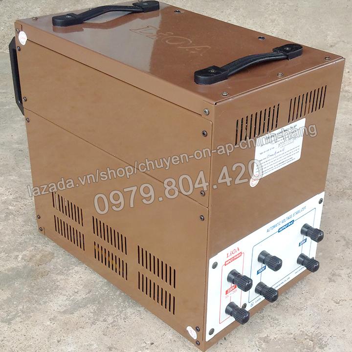 Ổn Áp Lioa 7,5KVA 1 Pha, 7500-DRI Dải 90-250V, Bảo Hành 4 Năm