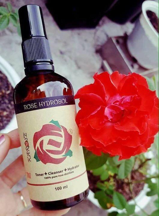 Nước cất hoa hồng Karose 100ml