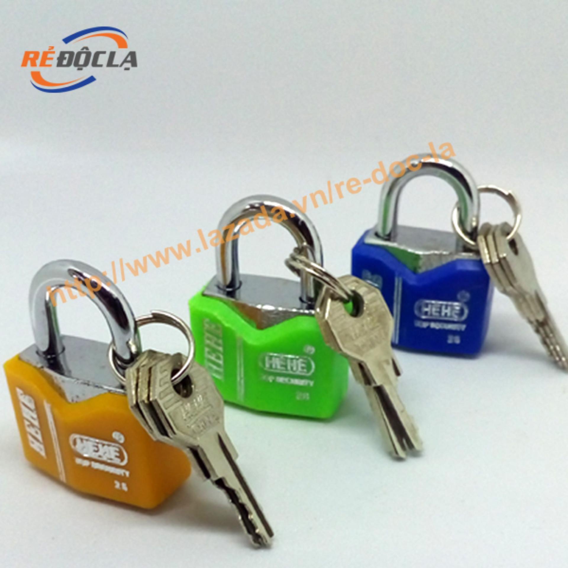 Ổ khóa mini dành cho vali, balo, túi xách ( Màu ngẫu nhiên ) - N003