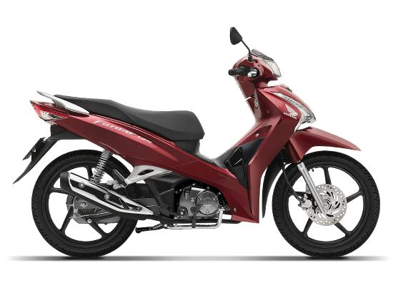 Xe số Honda Future Fi Mâm - Đỏ đen